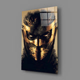 Masked Horror Glass Wall Art || Designer Collection.