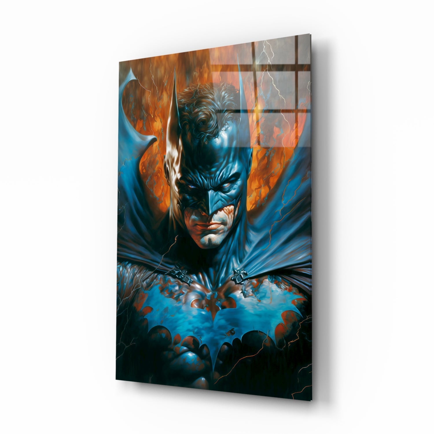 Bloody Batman Glass Wall Art || Designer Collection.