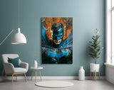 Bloody Batman Glass Wall Art || Designer Collection.