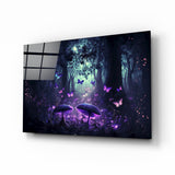 Mushrooms' Love Glass Wall Art || Designer Collection.