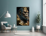 Ape King Glass Wall Art || Designer Collection.