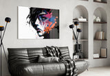 Rebel Beauty Glass Wall Art || Designer Collection | Insigne Art Design.