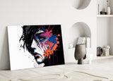 Rebel Beauty Glass Wall Art || Designer Collection | Insigne Art Design.