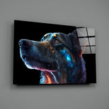 Space Dog Glass Wall Art || Designer Collection | Insigne Art Design.