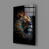 Sparkling Glory Glass Wall Art || Designer Collection | Insigne Art Design.