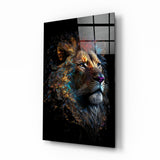 Sparkling Glory Glass Wall Art || Designer Collection | Insigne Art Design.