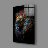 Sparkling Glory Glass Wall Art || Designer Collection | Insigne Art Design.