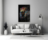 Sparkling Glory Glass Wall Art || Designer Collection | Insigne Art Design.
