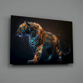 Sparkling Glory Glass Wall Art || Designer Collection | Insigne Art Design.