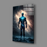 Vitruvius Man Glass Wall Art  || Designers Collection | Insigne Art Design.