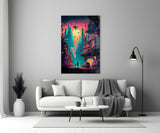 Dream of a New Life Glass Wall Art  || Designers Collection | Insigne Art Design.