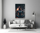 Iconic Spider Glass Wall Art || Designer Collection | Insigne Art Design.