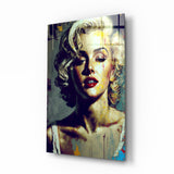 Marilyn Monroe Glass Wall Art || Designer Collection | Insigne Art Design.