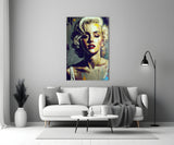 Marilyn Monroe Glass Wall Art || Designer Collection | Insigne Art Design.