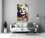 Marilyn Monroe Glass Wall Art || Designer Collection | Insigne Art Design.