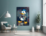 Donald Duck Glass Wall Art || Designers Collection | Insigne Art Design.