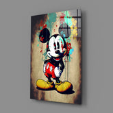 Mouse the Giant Glass Wall Art || Designer Collection | Insigne Art Design.