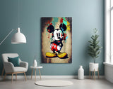 Mouse the Giant Glass Wall Art || Designer Collection | Insigne Art Design.