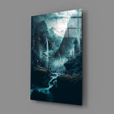 Dreamtopia Glass Wall Art || Designers Collection | Insigne Art Design.
