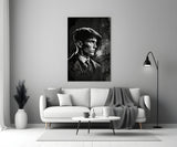 Thomas Shelby - Peaky Blinders Glass Wall Art || Designer Collection | Insigne Art Design.