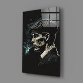 Thomas Shelby - Peaky Blinders Glass Wall Art || Designer Collection | Insigne Art Design.