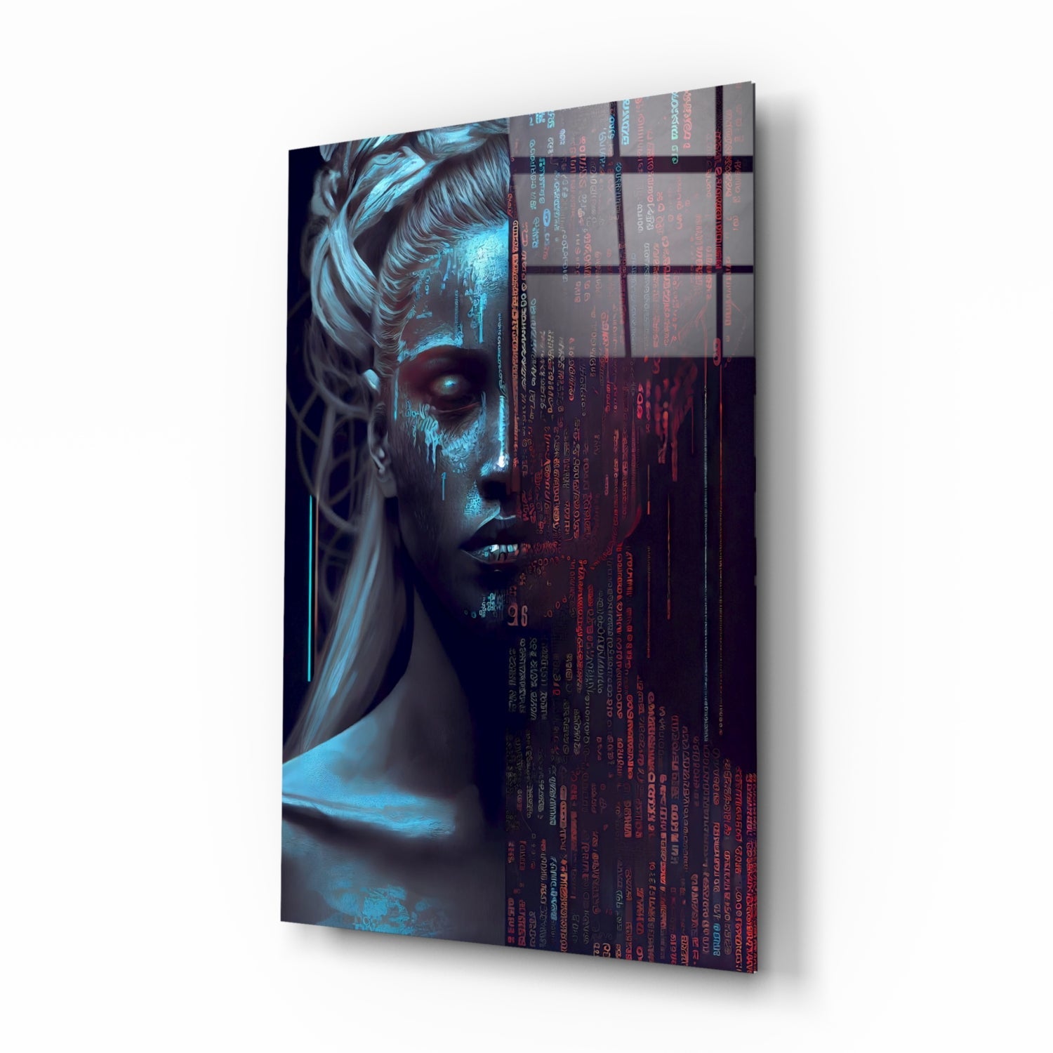 Human Software Glass Wall Art || Designer Collection | Insigne Art Design.