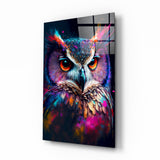 Owl's Eye Glass Wall Art || Designer Collection | Insigne Art Design.