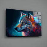 Freedom of the Wolf Glass Wall Art || Designer Collection | Insigne Art Design.
