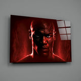 Iconic Michael Jordan Glass Wall Art || Designer Collection | Insigne Art Design.