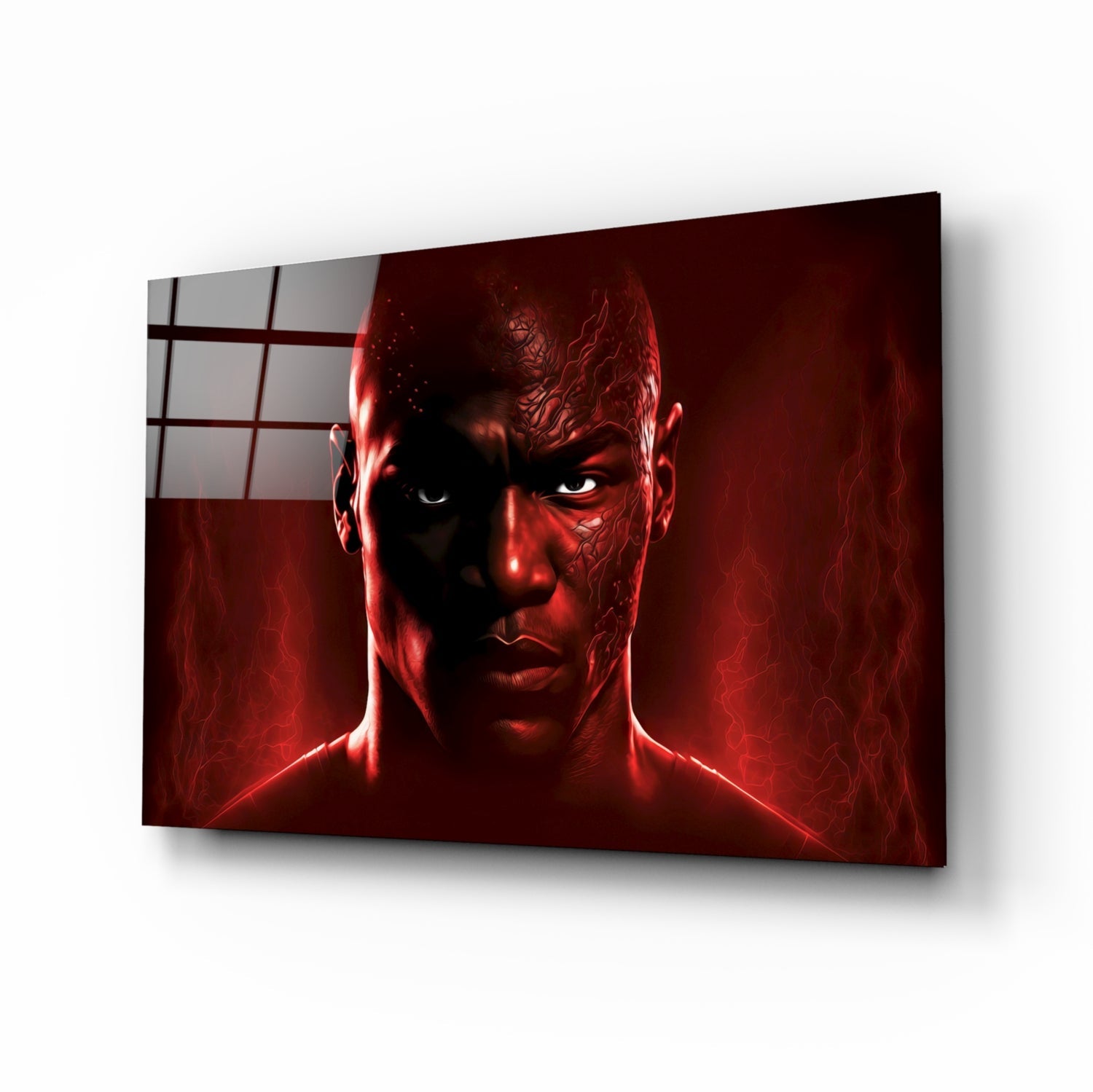 Iconic Michael Jordan Glass Wall Art || Designer Collection | Insigne Art Design.