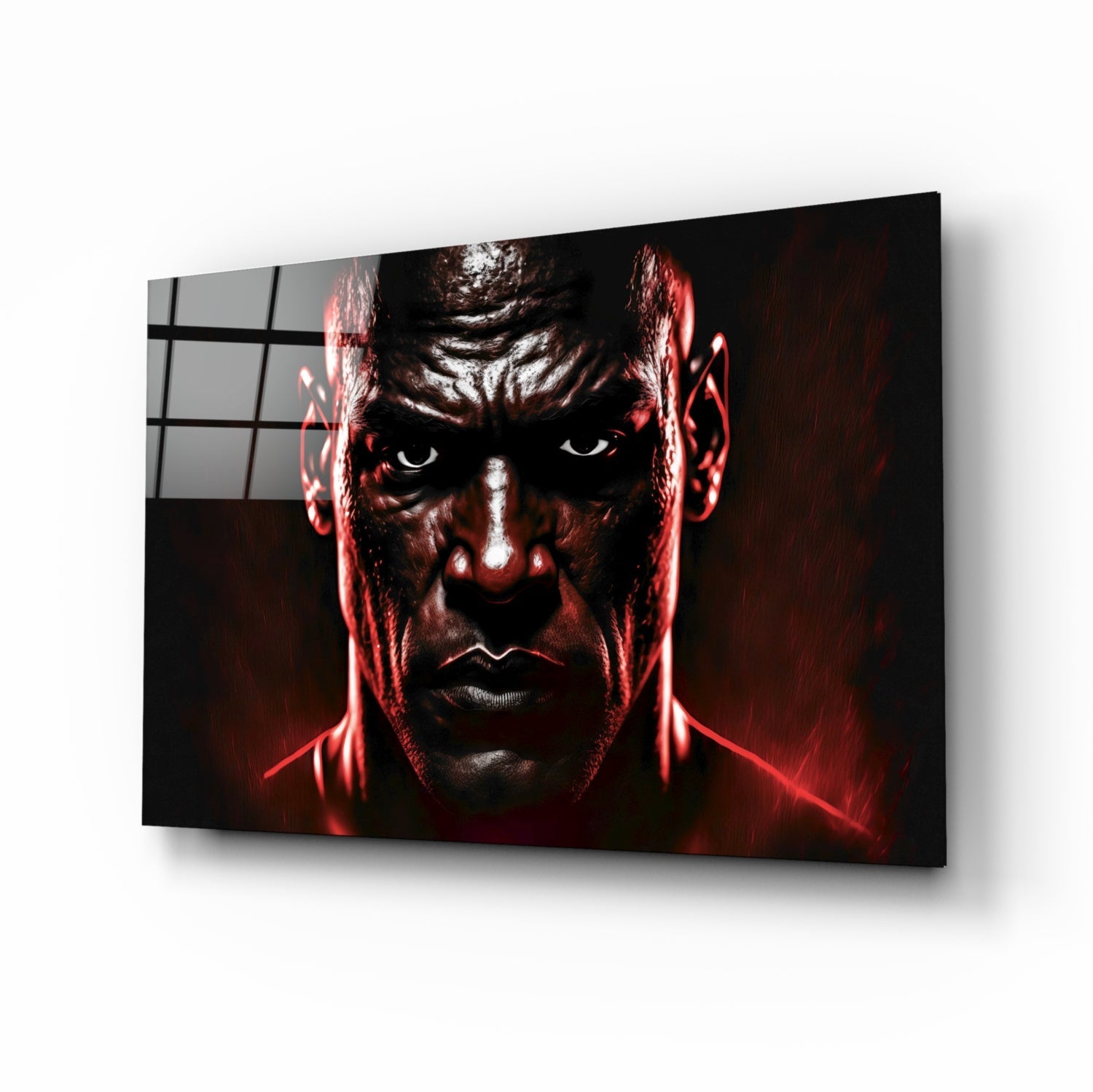 Iconic Michael Jordan Glass Wall Art || Designer Collection | Insigne Art Design.