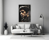 Al Pacino Glass Wall Art  || Designer Collection.