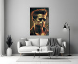 Fight Club - Tyler Durden Glass Wall Art || Designer Collection.