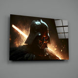 Darth Vader Glass Wall Art || Designers Collection.