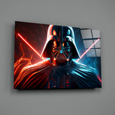 Darth Vader Glass Wall Art || Designers Collection.