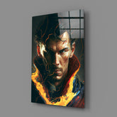 Dr. Strange Glass Wall Art || Designers Collection.