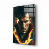 Dr. Strange Glass Wall Art || Designers Collection.