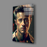 Fight Club - Norton Glass Wall Art  || Designers Collection.