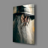 Gandalf Glass Wall Art || Designer Collection.