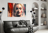 Harley Quinn Glass Wall Art || Designer Collection.