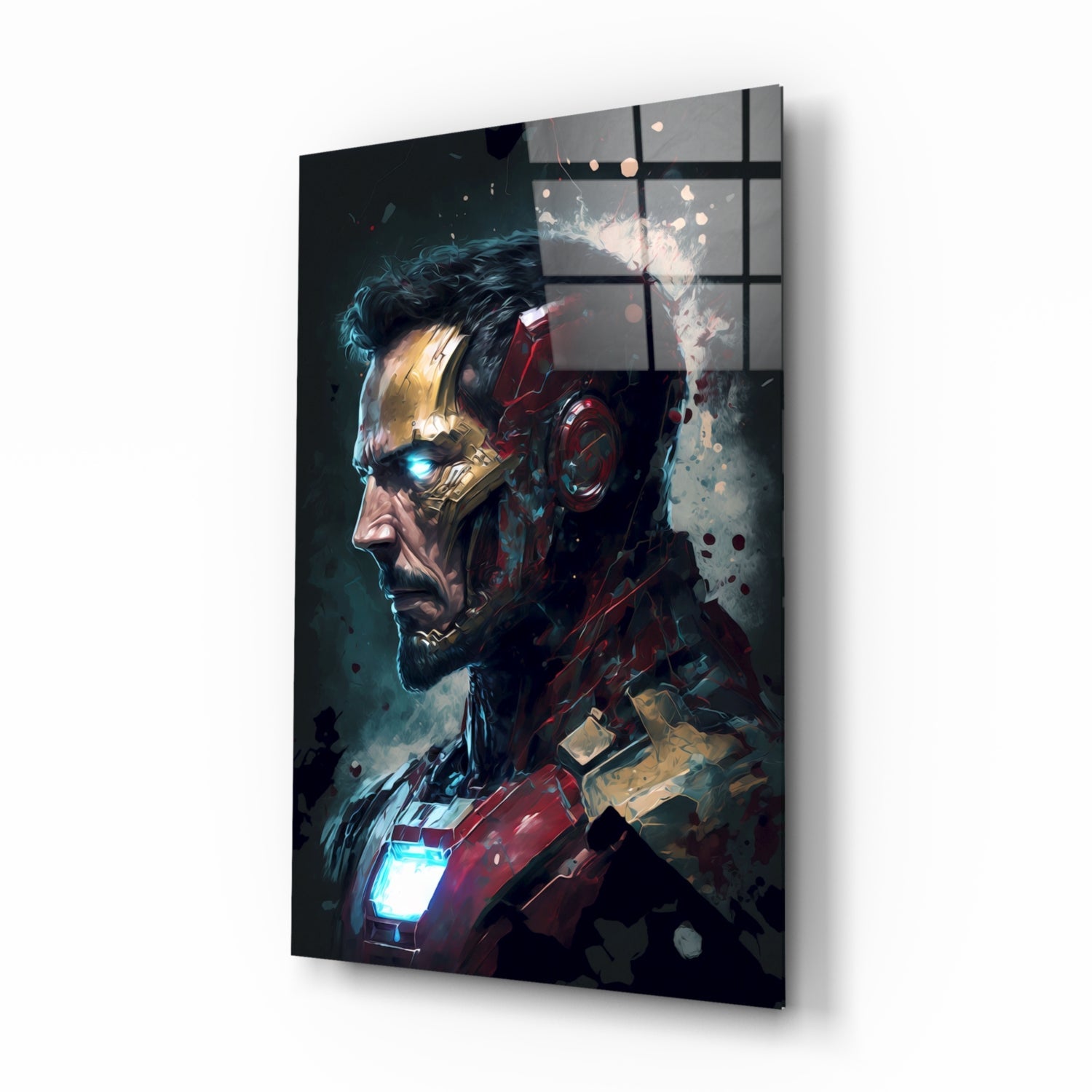 Iron Man Glass Wall Art  || Designer Collection.