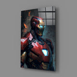 Iron Man Glass Wall Art || Designer Collection.