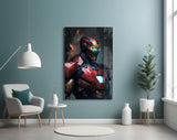 Iron Man Glass Wall Art || Designer Collection.