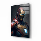 Iron Man Glass Wall Art || Designer Collection.