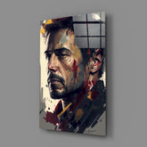 Iron Man Glass Wall Art  || Designer Collection.