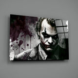Joker Glass Wall Art || Designer Collection.