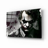 Joker Glass Wall Art || Designer Collection.