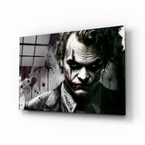 Joker Glass Wall Art || Designer Collection.