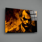 Joker Glass Wall Art || Designer Collection.