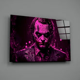 Joker Glass Wall Art || Designer Collection.